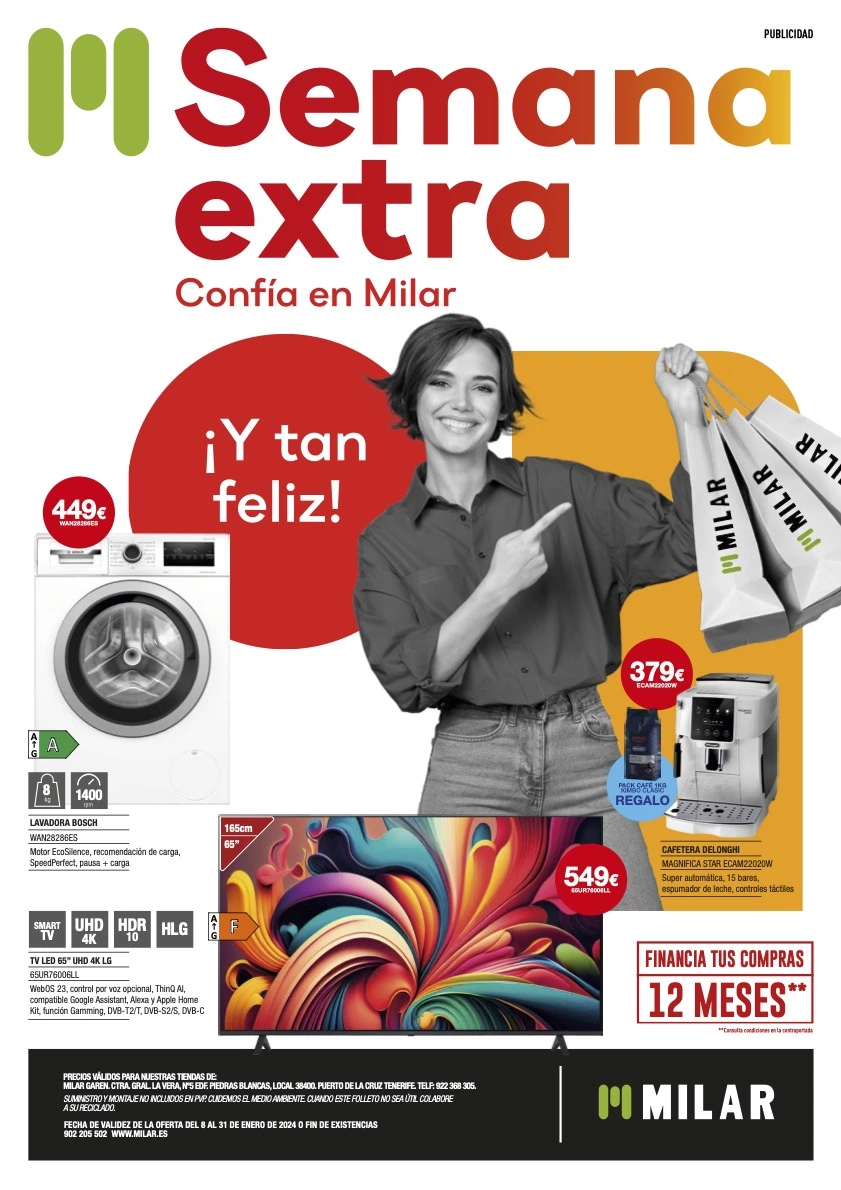 FOLLETO MILAR GAREN SEMANA EXTRA ENERO 2024
