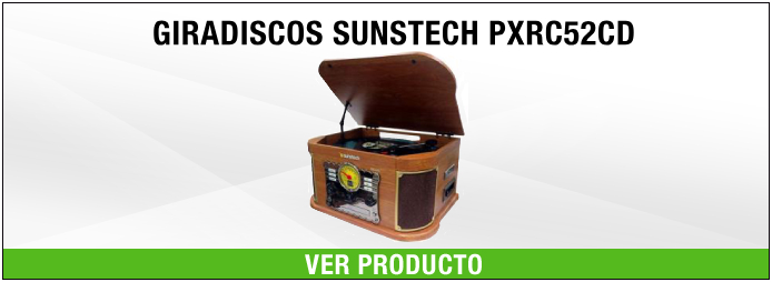 TOCADISCOS VINILO SUNSTECH