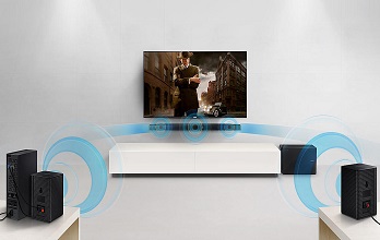 barra de sonido con dolby