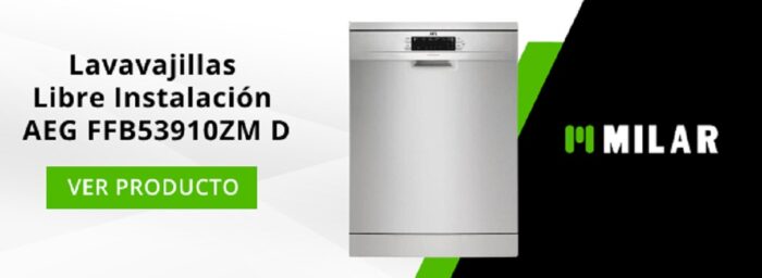 Lavavajillas Libre Instalación AEG FFB53910ZM D