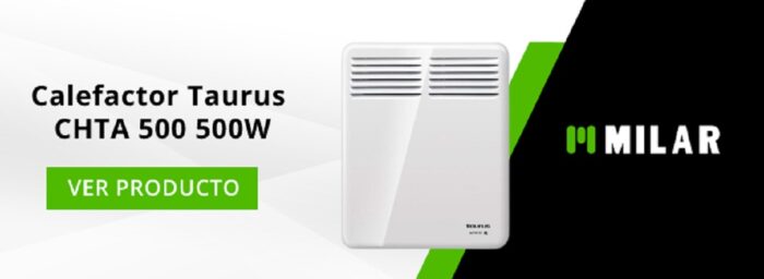 Calefactor Taurus CHTA 500 500W