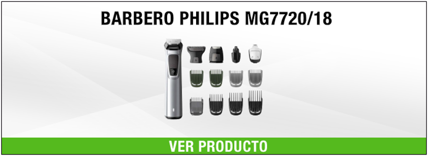 cortapelo Philips MG7720/18 Gris 