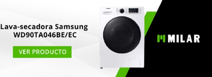 Lava-secadora Samsung WD90TA046BE/EC