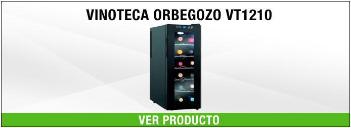 vinoteca Orbegozo VT1210 de 12 botellas
