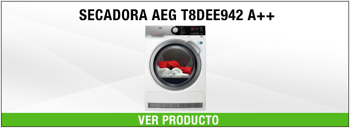 secadora AEG T8DEE942 A++