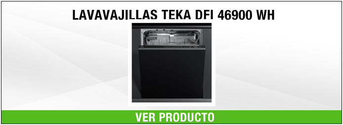 lavavajillas integrable Teka DFI 46900 WH A++