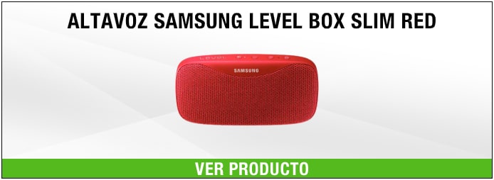 Altavoz Samsung LEVEL BOX SLIM RED