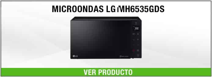 microondas libre instalación LG MH6535GDS 900W