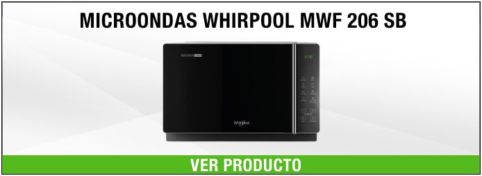 microondas libre instalación Whirlpool Whirlpool MWF 206 SB 800