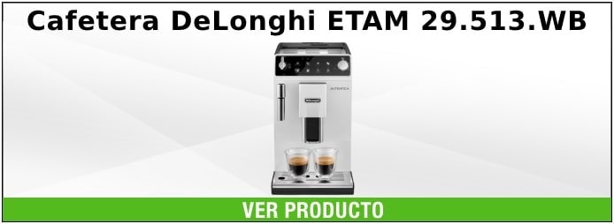 Cafetera DeLonghi ETAM 29.513.WB