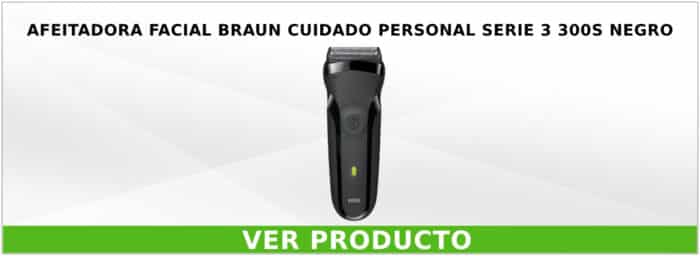 Afeitadora Facial Braun Cuidado personal Serie 3 300S Negro