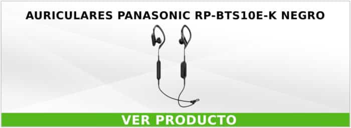 Auriculares Panasonic RP-BTS10E-K Negro