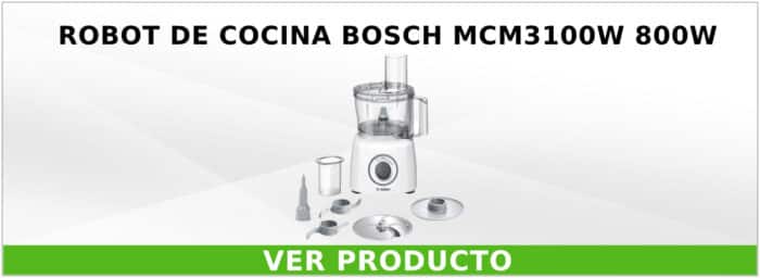Robot de cocina Bosch MCM3100W 800W