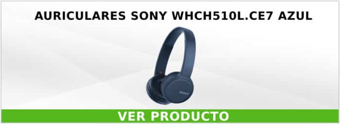 Auriculares Sony WHCH510L.CE7 Azul