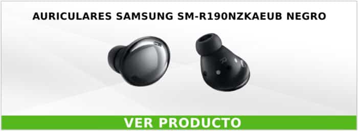 Auriculares Samsung SM-R190NZKAEUB Negro