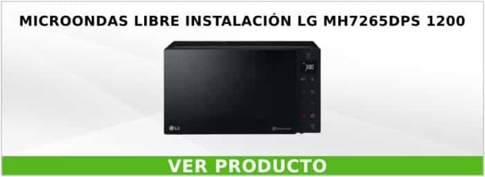 Microondas libre instalación LG MH7265DPS 1200