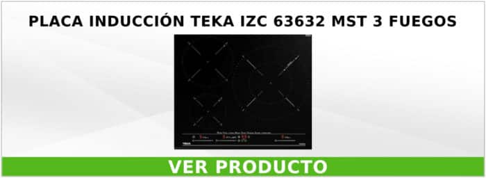 Placa inducción Teka IZC 63632 MST 3 Fuegos