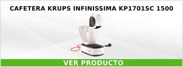 Cafetera Krups Infinissima KP1701SC 1500