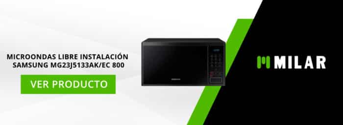Microondas Libre Instalación Samsung MG23J5133AK/EC 800