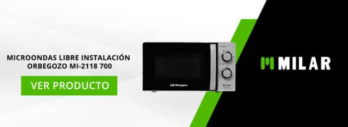 Microondas Libre Instalación Orbegozo MI-2118 700