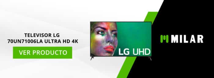 Televisor LG 70UN71006LA Ultra HD 4K