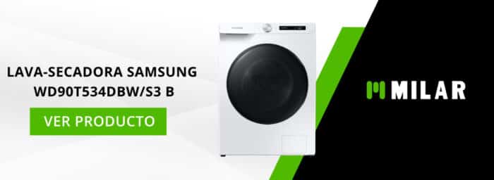 Lava-secadora Samsung WD90T534DBW/S3 B