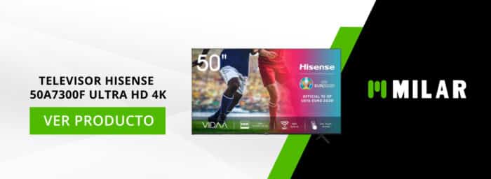 Televisor Hisense 50A7300F Ultra HD 4K