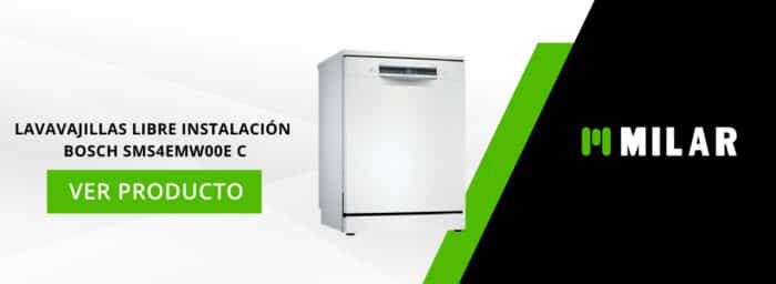 Lavavajillas Libre Instalación Bosch SMS4EMW00E C