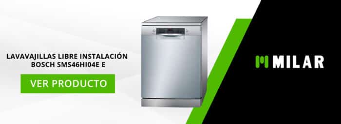 Lavavajillas Libre Instalación Bosch SMS46HI04E E