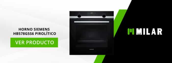 Horno Siemens HB578G5S6 Pirolítico