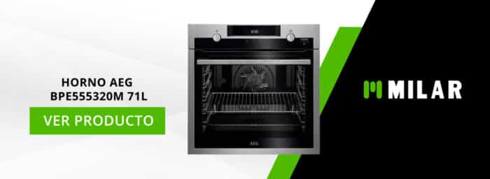 Horno AEG BPE555320M 71L