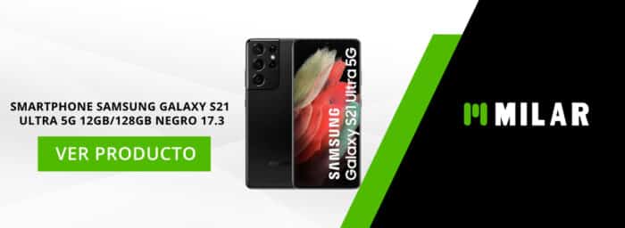smartphone Samsung Galaxy S21 ULTRA 5G 12GB/128GB negro