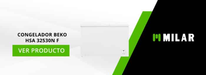 Congelador Beko HSA 32530N F