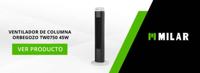 Ventilador de columna Orbegozo TW0750 45W