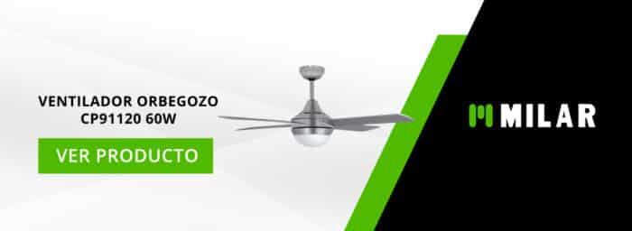 Ventilador Orbegozo CP91120 60W