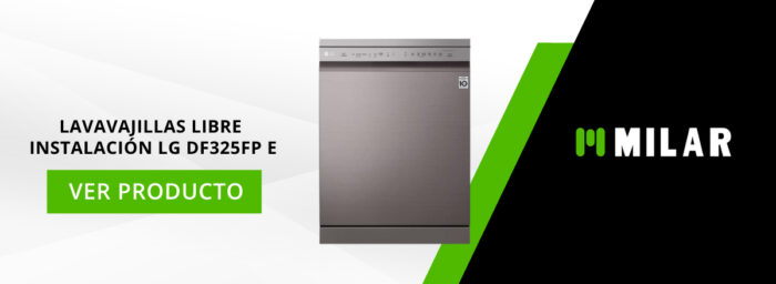 Lavavajillas Libre Instalación LG DF325FP E
