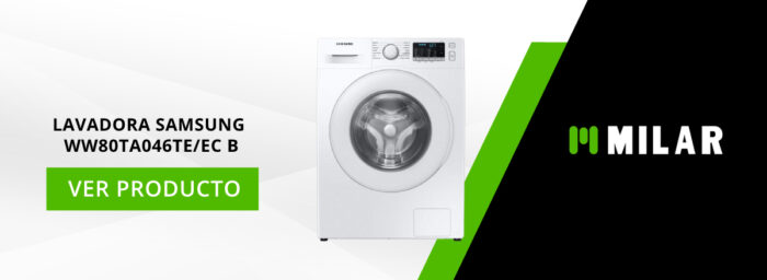 Lavadora Samsung WW80TA046TE/EC B
