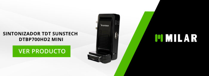Sintonizador TDT Sunstech DTBP700HD2 Mini