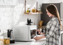 microondas sin plato giratorio