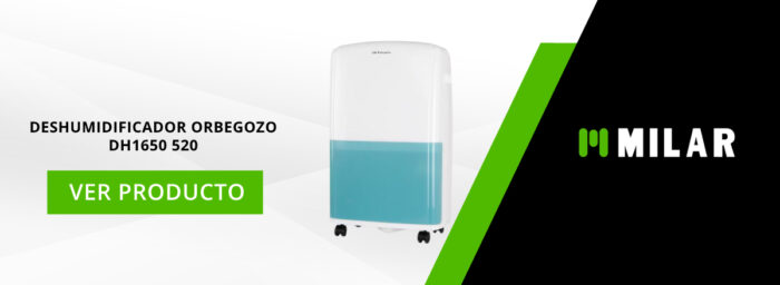 Deshumidificador Orbegozo DH1650 520