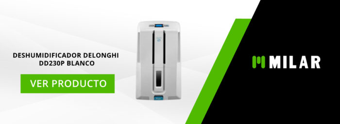Deshumidificador DeLonghi DD230P Blanco
