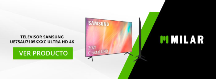 Televisor Samsung UE75AU7105KXXC Ultra HD 4K