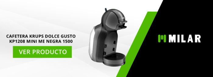 Cafetera Krups Dolce Gusto KP1208 Mini Me Negra 1500