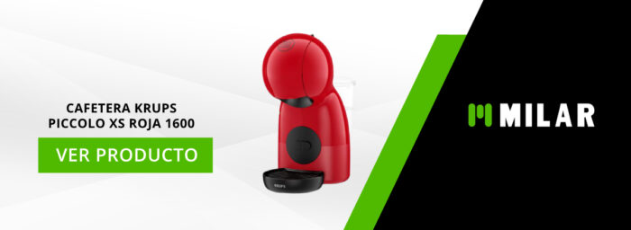 Cafetera Krups PICCOLO XS ROJA 1600