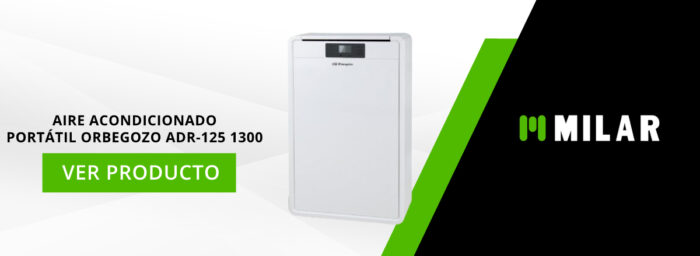 Aire Acondicionado portátil Orbegozo ADR-125 1300