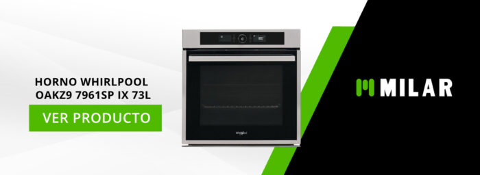 Horno Whirlpool OAKZ9 7961SP IX 73L
