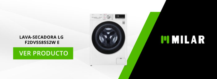 Lava-secadora LG F2DV5S85S2W A