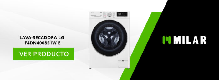 Lava-secadora LG F4DN4008S1W E