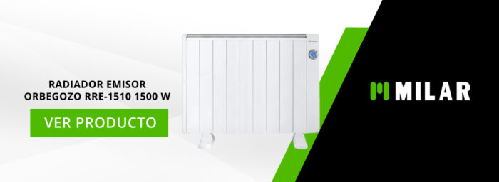 Radiador emisor ORBEGOZO RRE-1510 1500W