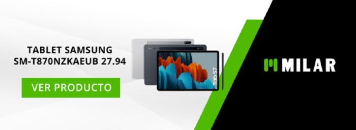 Tablet Samsung SM-T870NZKAEUB 27.94